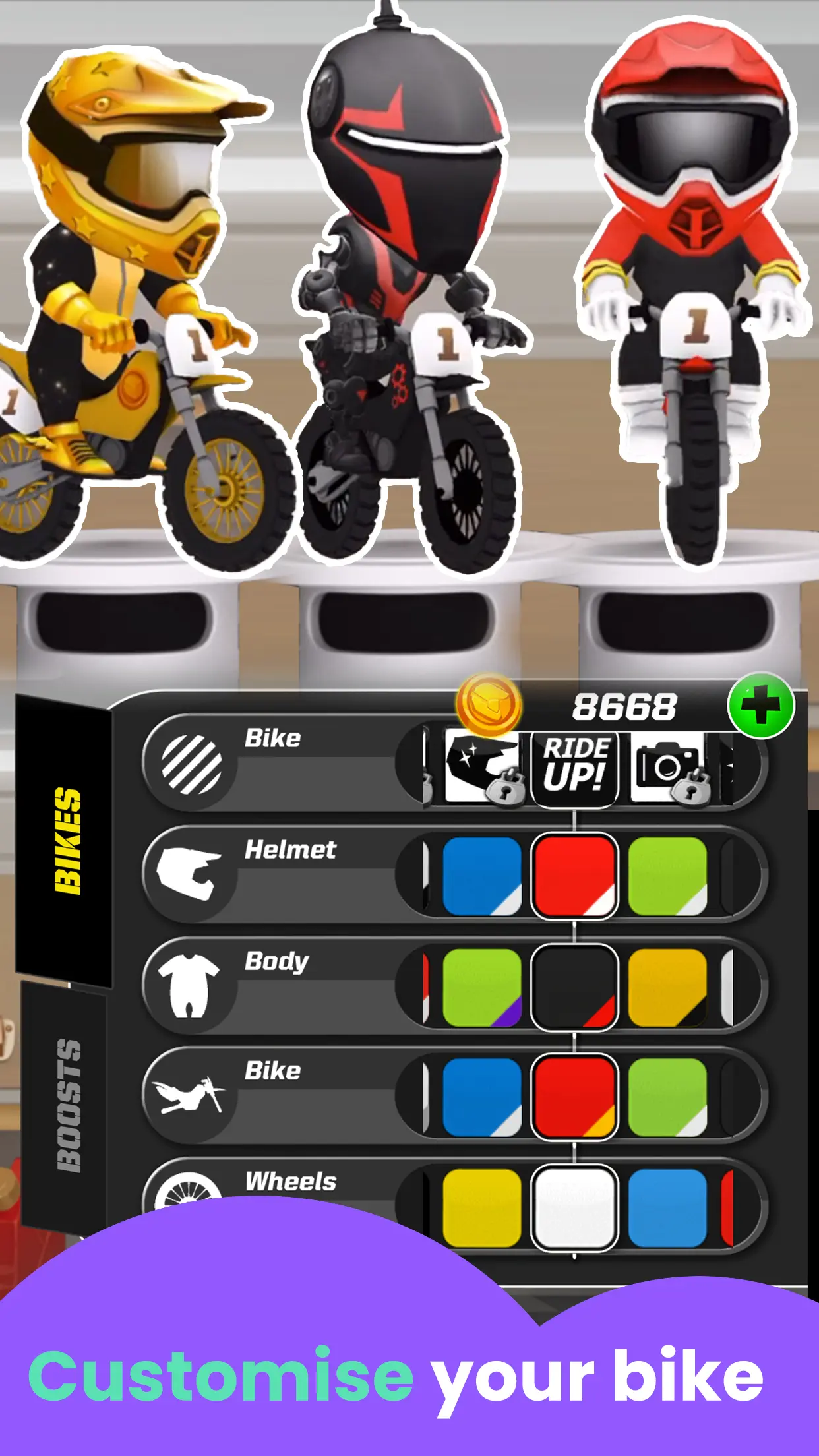 motorcycle racing game gameplay screenshot 5